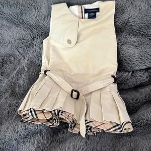 Burberry dress size 9 months in great condition